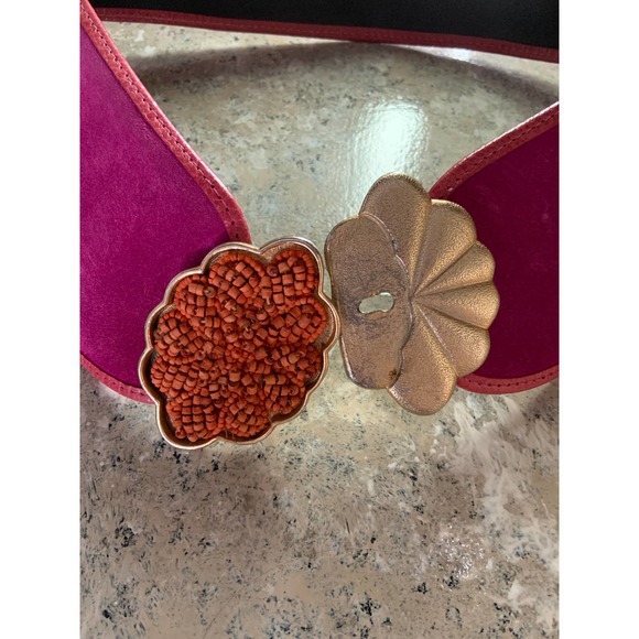 Vintage R.Spencer Designs Fashion Belt High Waisted - Picture 2 of 5